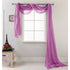 Celine Sheer Window Curtain Scarf 54 x 216 in.